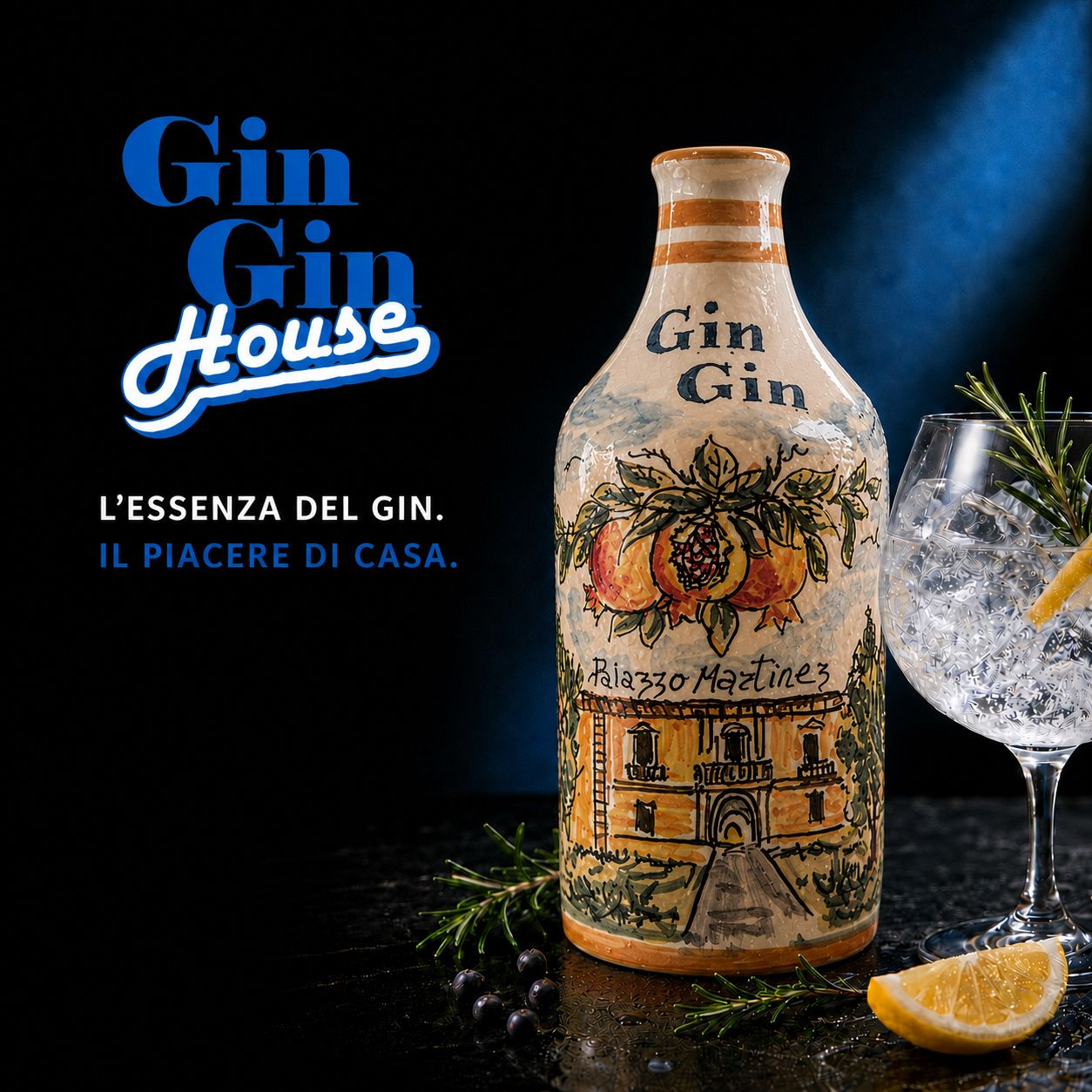 Gin Gin House — L'essenza del gin, il piacere di casa
